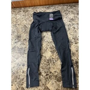 Beroy Cycling Pants XL Black Padded Bike Tights Men's Athletic Sportswear
